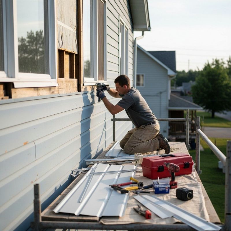 Local Siding Service pros at work