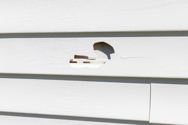 Cost of White Vinyl Siding Repair in Cary